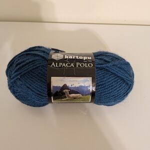 Alpaca Polo Yarn Blend - Blue